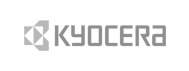 kyocera logo grey